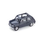 FIAT 600 D BERLINA 1960 TRASFORMABILE APERTA BLEU SCURO 456 1:43 Brumm Die Cast