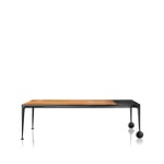 Magis - Big Will Extending table Black aluminium frame/Black top