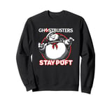 Ghostbusters Iconic Cute Stay Puft Round Big Chest Frame Sweatshirt