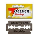 Gillette 7 O'clock Sharp Edge Double Razor Blades (yellow) 5-p