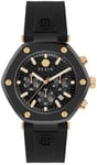 Philipp Plein PWZBA0223 The Hexagon Sort/Gummi Ø42 mm