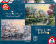 Lamplight Manor/Winter in Lamplight Manor: Schmidt Thomas Kinkade Jigsaw Puzzles