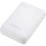 Intenso Power Bank XS 10000, Portable Charger (10000mAh, Compatible with Smart Phone/Tablet PC and More) White