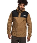 THE NORTH FACE Men's Antora Jacket, Utility Brown/Tnf Black, L