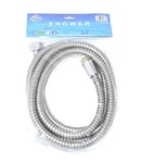 Shine- Flexible de Douche Tuyau Chrome Look de Bain Tuyau Tuyau de Remplacement Flexible Choisissez Taille 1.5 m/2 M/2.5 m (2.5 m au mètre (250 cm))