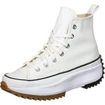 Converse Run Star Hike - Baskets montantes pour homme, Blanc/noir/chewing gum, 39.5 EU