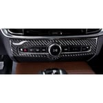 TPHJRM Garniture d'autocollant de réglage du Volume de la Console Centrale de Voiture, pour Volvo S90 2017-18