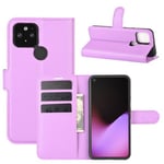 Google Pixel 4A 5G      Pu Wallet Case    [Purple]