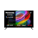 Panasonic TX-55MZ700B, 55 Inch 4K Ultra HD OLED Smart 2023 TV, High Dynamic Range (HDR), Dolby Atmos and Dolby Vision, Android TV, Google Assistant, Chromecast, 2 Feet Pedestal, Remote Control, Black