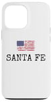 Coque pour iPhone 13 Pro Max Santa Fe City, États-Unis, drapeau, État, voyages, États-Unis, Amérique, femmes, hommes