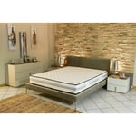 Provence Literie - Matelas 70x190 cm Memoire de Forme 70 Kg/m3 - Hauteur 25,5 cm Ferme - 7 Zones de Confort - ame rembourrage 100 % polesther - âme