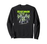 Star Wars Darth Vader & Stormtroopers Neon Sweatshirt