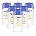 Dove Original Stick Deodorant Antiperspirant With Moisturizing Cream 40ml