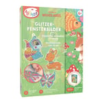 Artista 9301944 Kit de bricolage pour fenêtre à paillettes dans une boîte de rangement pratique, kit de bricolage pour enfants à partir de 6 ans