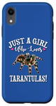 Coque pour iPhone XR Girl Who Loves Tarantula Lover