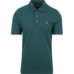 T-shirt Lyle And Scott  Polo Vert Foncé Plain