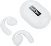 Open-Ear Bluetooth Earbuds Non In Ear,True Wireless Non Bone Conduction With Earhook And Charging Case Built-In Mic¿Air Conduction Bluetooth Headphones, Bone Earbuds¿White¿