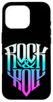 Coque pour iPhone 16 Pro I Love Rock & Roll Tee, Rock and Roll Fashion Graphic Design