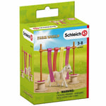 Schleich Farm World Pony Curtain Obstacle Set 42484 Horse Figure and Accessories