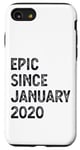 Coque pour iPhone SE (2020) / 7 / 8 5e anniversaire garçons filles épique depuis août 2020