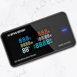 Keweisi DC 0-200V Voltmeter Ammeter KWS Power Energy Meter LED Digital DC Wattmeter Elektrisk mätare