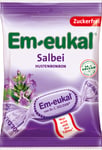 Em-eukal Sockerfri Halstablett Salvia 75g