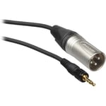 EC046BX - Locking 3,5mm TRS - XLR Male 0,46m