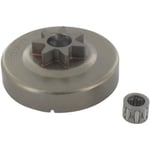 Pignon étoile 3/8 - 7 dents adaptable pour tronçonneuse STIHL modèles 044, 046, MS341, MS361, MS362, MS440, MS441, MS441C, MS460