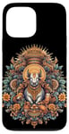 Coque pour iPhone 13 Pro Max Vache indienne Sacred Nandi