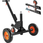 Mophorn - vevor Chariot de Remorque Charge 680,4 kg Chariot de Remorquage Ajustable 2 en 1 Hauteur Reglable 60-90 cm Boule 50,8 mm Pneus 40,6 cm Roue