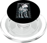 Robot électrique Cyberpunk Android de science-fiction Gamer PopSockets PopGrip pour MagSafe