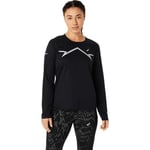 ASICS 2012C937-001 LITE-Show LS TOP Sweatshirt Women's Performance Black Size L