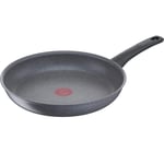 Tefal Healthy Chef 28cm Fry Pan Titanium Non Stick Induction Dishwasher Grey New