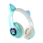 Casque gaming oreille de chat RVB,ecouteurs bluetooth sans fil,JLB1783