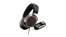 Steelseries Arctis Pro + GameDAC Hodesett Koblet med ledninger (ikke trådløs) Hodebånd Spilling Sort