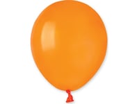 Orange Pastel Balloons 100Pcs