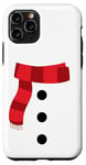 Coque pour iPhone 11 Pro Joli costume de bonhomme de neige blanc pour enfants et tout-petits