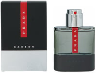 Prada Mens Luna Rossa Carbon Pour Homme Edt Spray 50ml - One Size