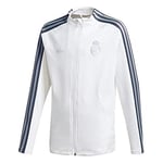 adidas Real Anthem JKY Veste Mixte Enfant, Blanc, 140 (9/10 años)