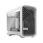 Fractal Design Torrent NANO WHITE TG Clear Tint Mid Tower PC Gaming Case - FD-C-TOR1N-03