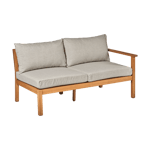 1898 Stockaryd sofa modul 2-seter venstre teak/light grey