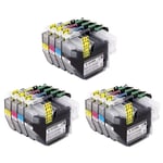 3x Sets LC424 Ink Cartridges For Brother DCP-J1200WE DCP-J1200W Printers