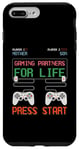 iPhone 7 Plus/8 Plus Mother And Son Gaming Partners for Life Video Game Gamer Case