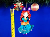 Decoration Ornament Xmas Party Decor Disney Princess Brave Merida Figure K1509_P