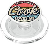 Someone In Cook Loves Me County USA PopSockets PopGrip pour MagSafe