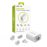 Mobile Origin GaN 30W Reseladdare - EU, USA, UK, AUS - Vit