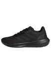 adidas Women's Runfalcon 3.0 Sneaker, core Black/core Black/Carbon, 8.5 UK