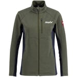 Swix Infinity Midlayer Jakke Dame Olive/Dark Navy, L