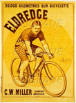 ELDREDGE VéLO/CYCLES Ridv - POSTER HQ 60x80cm d'une AFFICHE VINTAGE