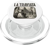 Giuseppe Verdi La Traviata Opera Design for a Opera Vocalist PopSockets PopGrip for MagSafe